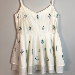 NWT Anthropologie Payal Pratap Batik Babydoll Top